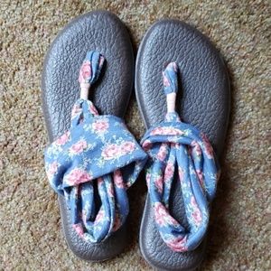 NEW Sanuk Yoga Sling Sandals